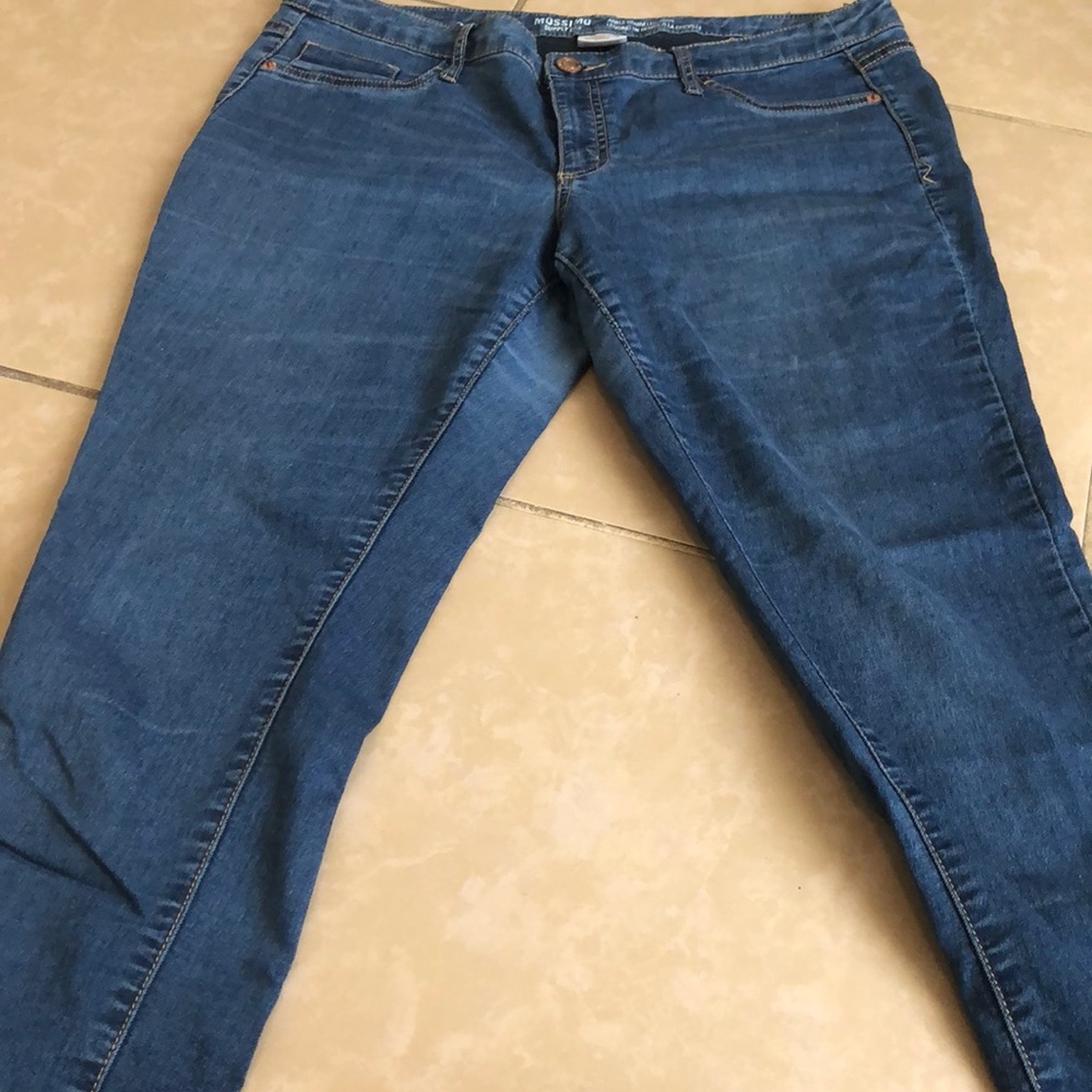 Mossimo ankle denim leggings size 15